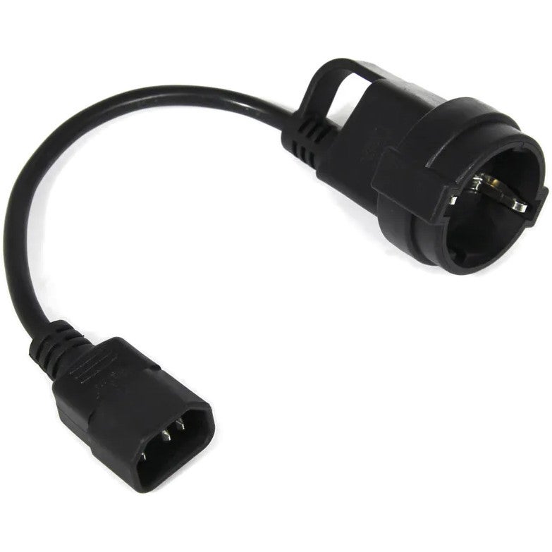 Furman ADP-IEC-EURO 10A IEC C14 Male to Schuko Female Power Cable, 0.3m Furman ADP-IEC-EURO 10A IEC C14 Male to Schuko Female Power Cable, 0.3m von Furman