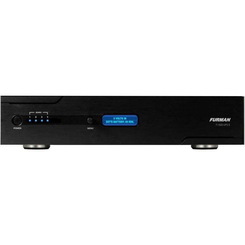 Furman F1500-UPS E Rack Mount UPS 1500VA, 240-240V Power Backup & Distributor von Furman