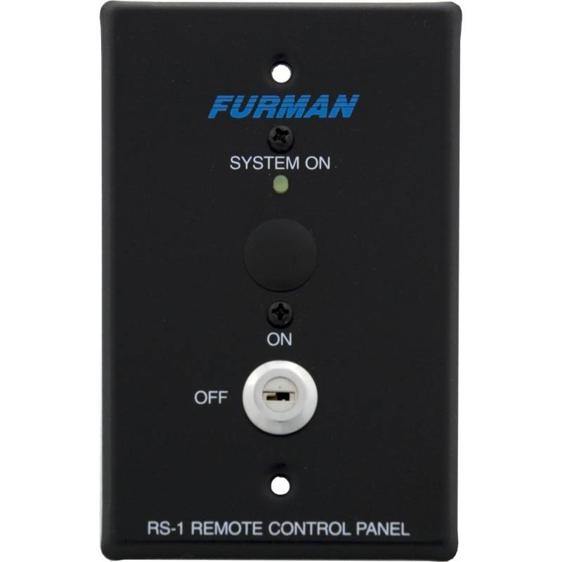 Furman RS-1 Remote System Control Panel On/Off Switch with Lock von Furman