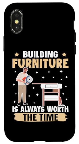 Möbelbau ist immer die Zeit wert Hülle für iPhone X/XS Möbelbau ist immer die Zeit wert Hülle für iPhone X/XS von Furniture Making And Cabinet Making Designs