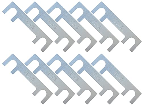 Furtzer KFZ Streifensicherungen Blattsicherungen, FFS01, 10 Stück, 25A 30A 40A 50A 60A 70A 80A 100A 120A 125A 150A 36V max., Stromstärke :080A Ampere von Furtzer