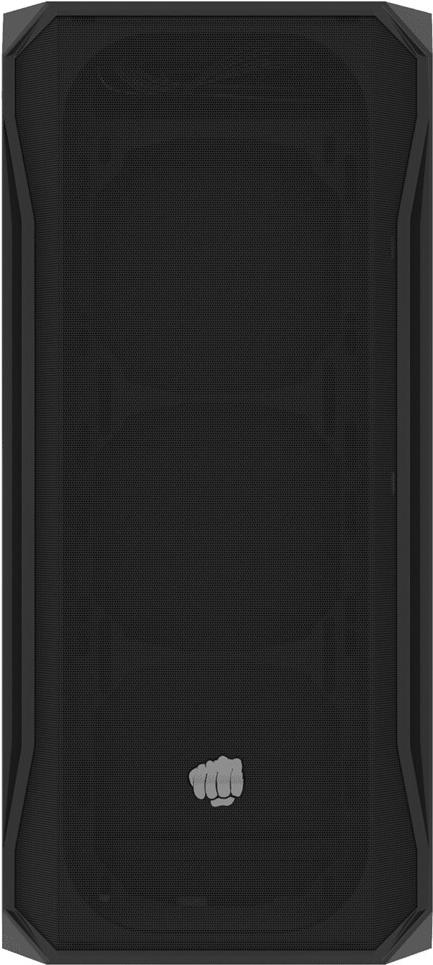 FURY Shobo SH4 RGB - Midi Tower - PC - Schwarz - ATX - micro ATX - Mini-ITX - ABS - Netz - Stahl - Gehärtetes Glas - Multi (NFO-2153) von Fury