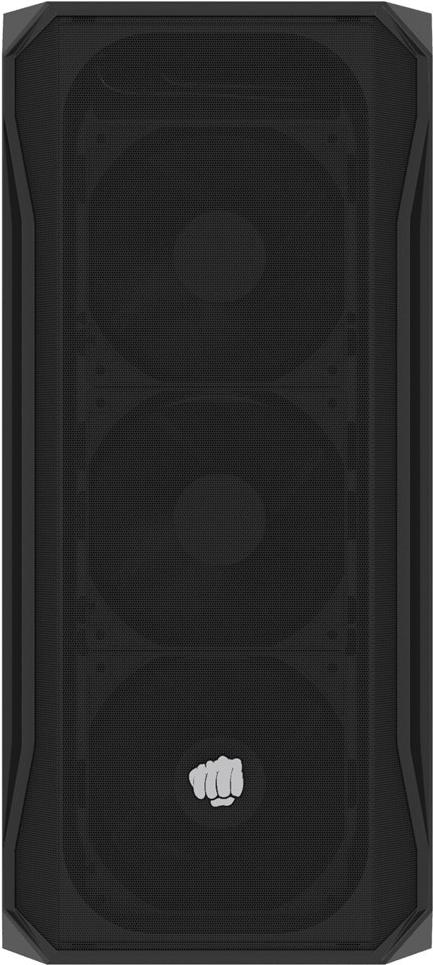 FURY Shobo SH4F - Midi Tower - PC - Schwarz - ATX - micro ATX - Mini-ITX - ABS - Netz - Stahl - Gehärtetes Glas - 16,1 cm (NFO-2152) von Fury