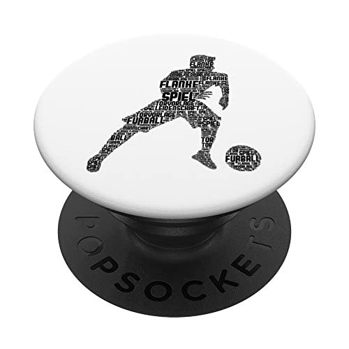 Fußball Fußballer Kinder Jungen Männer PopSockets mit austauschbarem PopGrip von Fussballer & Fussball Fan Motiv Geschenkideen