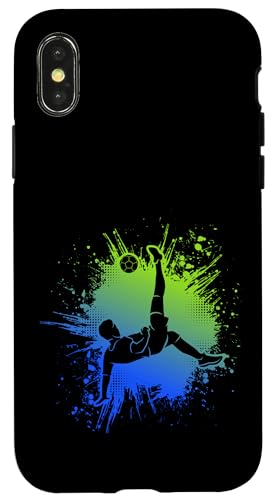Fußballer Fußball Jungen Kinder Fussball Hülle für iPhone X/XS Fußballer Fußball Jungen Kinder Fussball Hülle für iPhone X/XS von Fussballer & Fussball Fan Motiv Geschenkideen
