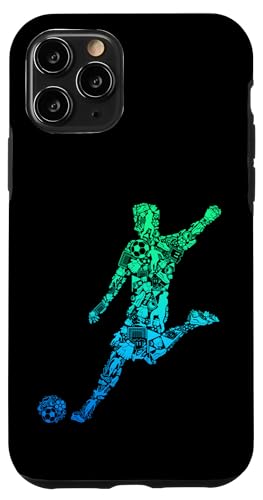 Hülle für iPhone 11 Pro Fußball Fußballer Kinder Jungen Herren von Fussballer & Fussball Fan Motiv Geschenkideen