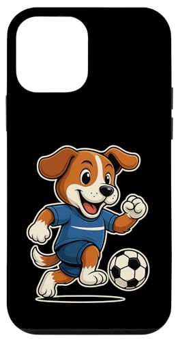 Lustiger Fußballhund im blauen Trikot beim Kicken Nummer 7 Hülle für iPhone 12 mini Lustiger Fußballhund im blauen Trikot beim Kicken Nummer 7 Hülle für iPhone 12 mini von Fußballhund spielt aktiv mit Ball auf dem Feld Fun
