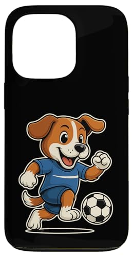 Lustiger Fußballhund im blauen Trikot beim Kicken Nummer 7 Hülle für iPhone 13 Pro Lustiger Fußballhund im blauen Trikot beim Kicken Nummer 7 Hülle für iPhone 13 Pro von Fußballhund spielt aktiv mit Ball auf dem Feld Fun