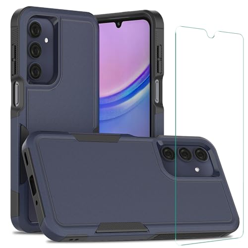 Futanwei Kompatibel mit Bark-Phone A16 Hülle mit Displayschutzfolie, stoßdämpfende Ecken, Fallschutz in Militärqualität, robuste, doppellagige Schutzhülle, Blau Futanwei Kompatibel mit Bark-Phone A16 Hülle mit Displayschutzfolie, stoßdämpfende Ecken, Fallschutz in Militärqualität, robuste, doppellagige Schutzhülle, Blau von Futanwei