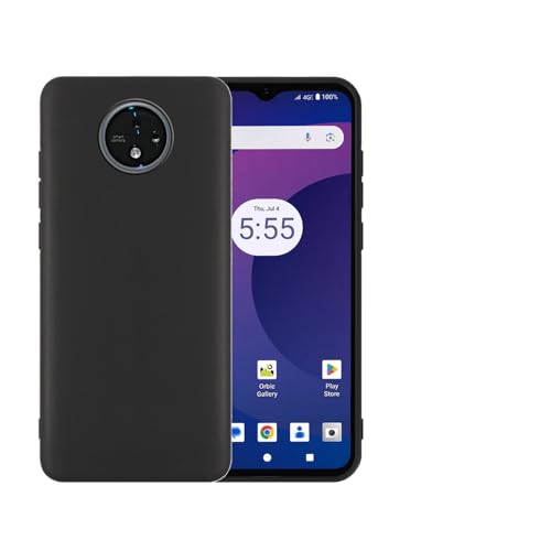 Futanwei Orbic-Joy-2 Schutzhülle RC656V [weiches TPU], schlanke, mattschwarze Hülle, leicht, stoßfest, sturzsicher, Ganzkörper-Schutzhülle für Orbic Joy 2 4G Smartphone von Futanwei