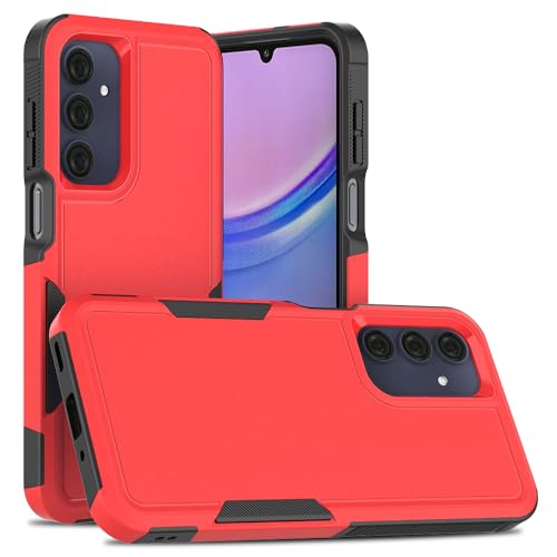 Futanwei Schutzhülle für Bark-Phone A16, stoßfest, zweilagiges Design, stoßdämpfende Ecken, Fallschutz in Militärqualität, robust, Rot Futanwei Schutzhülle für Bark-Phone A16, stoßfest, zweilagiges Design, stoßdämpfende Ecken, Fallschutz in Militärqualität, robust, Rot von Futanwei