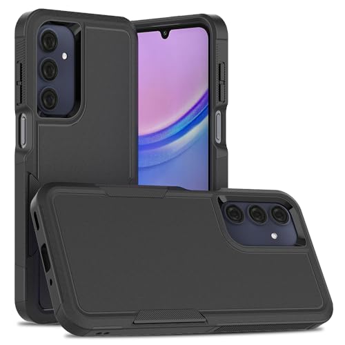 Futanwei Schutzhülle für Bark Phone A16 [Stoßdämpfende Ecken] [Fallschutz in Militärqualität], robuste, doppellagige Schutzhülle für Bark-Phone-A16 Kinder-Smartphone, Schwarz von Futanwei