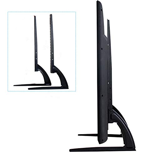 Fernseher Standfuß Ständer TV-Ständer Schwenkbarer Universal für 32"-70" Flat-TV-Flachbildfernseher bis 35 kg von Futchoy