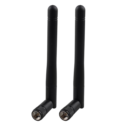 Futheda 2 Stück 433 MHz Antenne SMA Stecker 3dBi High Gain Omnidirektionale Antenne für drahtlose Kommunikation Router Smart Home Fernbedienung Stromüberwachung Futheda 2 Stück 433 MHz Antenne SMA Stecker 3dBi High Gain Omnidirektionale Antenne für drahtlose Kommunikation Router Smart Home Fernbedienung Stromüberwachung von Futheda