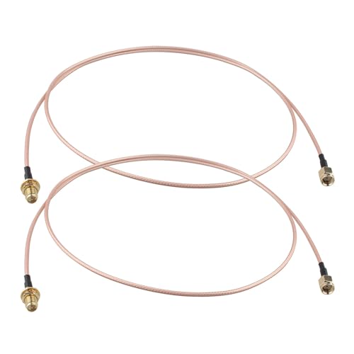 Futheda 2 Stück WiFi Antennen Verlängerungskabel RP-SMA Stecker auf RP-SMA Buchse RG316 Koaxialkabel 1M für Drahtlose Mini PCI Express PCIE Netzwerkkarten WiFi Adapter WiFi Router Gateway Futheda 2 Stück WiFi Antennen Verlängerungskabel RP-SMA Stecker auf RP-SMA Buchse RG316 Koaxialkabel 1M für Drahtlose Mini PCI Express PCIE Netzwerkkarten WiFi Adapter WiFi Router Gateway von Futheda
