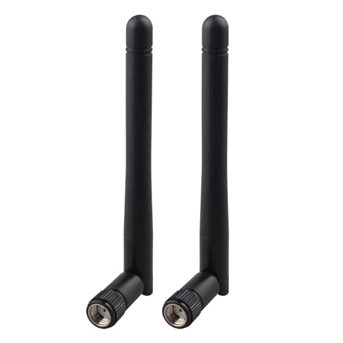Futheda 2 Stücke WLAN Antenne Dualband 2.4GHz 5GHz 5.8GHz 3dBi MIMO RP-SMA Stecker Antenne für WLAN Router Drahtlose Netzwerkkarte USB Adapter Sicherheit IP Kamera Videoüberwachung Monitor Bluetooth Futheda 2 Stücke WLAN Antenne Dualband 2.4GHz 5GHz 5.8GHz 3dBi MIMO RP-SMA Stecker Antenne für WLAN Router Drahtlose Netzwerkkarte USB Adapter Sicherheit IP Kamera Videoüberwachung Monitor Bluetooth von Futheda
