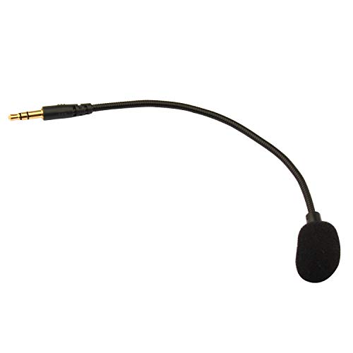 Futheda Ersatz-Mikrofon Boom Mic 3,5 mm kompatibel für Gaming-Headsets Turtle Beach Ear Force Xbox One PS4 Switch Mac PC Computer Gaming Kopfhörer von Futheda