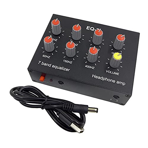 Futihana 7-Segment Equalizer Ton Höhen Bass Anpassung Mobile Computer Spiel Audio Headset Ohrverstärker Sound Signal Verstärker Futihana 7-Segment Equalizer Ton Höhen Bass Anpassung Mobile Computer Spiel Audio Headset Ohrverstärker Sound Signal Verstärker von Futihana