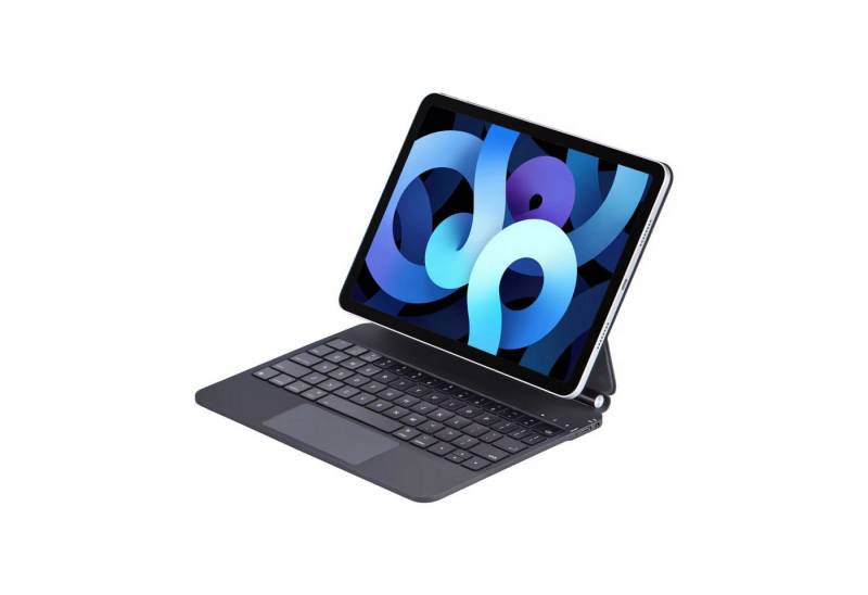 Futurea Magic-Keyboard für iPad Hülle mit Tastatur Multifunktionales Touchpad iPad-Tastatur (für iPad) von Futurea