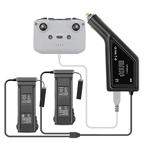Fututech 3-in-1 Kfz-Ladegerät für DJI Mavic 3 Mavic 3 Cine USB Port KFZ Ladegerät Schnellladung QC Zubehör Drohne Fututech 3-in-1 Kfz-Ladegerät für DJI Mavic 3 Mavic 3 Cine USB Port KFZ Ladegerät Schnellladung QC Zubehör Drohne von Fututech