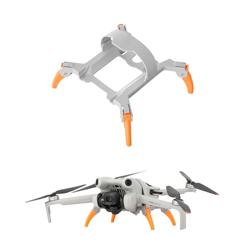Fututech Landungszug, faltbar, für DJI Mini 4 Pro Lift, Halterung für Drohne, Zubehör für Drohne, Orange von Fututech