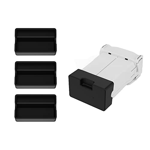 Fututech Silikon-Akkudeckel für DJI Mini3 Mini 3 Pro Batterieschutz, Schutzhülle, Stöpsel, Zubehör, Batterieabdeckung für Drohne, 3 Stück von Fututech