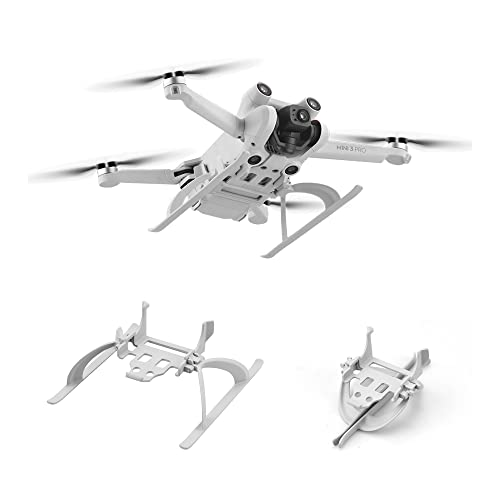 Fututech Zug, faltbar, für DJI Mini 3 Pro Hochleistungshalterung, Halterung in Form eines Schlittens, Zubehör, Landing Gear für Drohne von Fututech