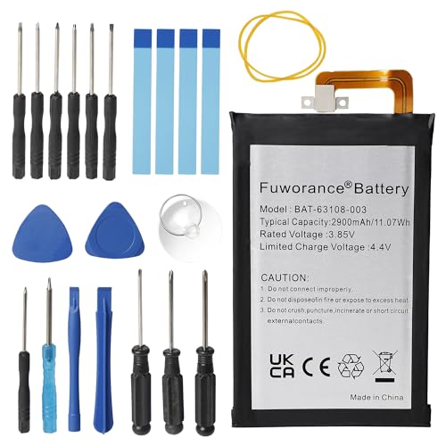 Fuworance 2900 mAh 3,85 V BAT-63108-003 Akku kompatibel mit Blackberry Mercury/KEYone, DTEK70, BBB100-6, BBB100-3, BBB100-2, BBB100-1 TD-LTE Smartphone, Lithium, 11,07 Wh Fuworance 2900 mAh 3,85 V BAT-63108-003 Akku kompatibel mit Blackberry Mercury/KEYone, DTEK70, BBB100-6, BBB100-3, BBB100-2, BBB100-1 TD-LTE Smartphone, Lithium, 11,07 Wh von Fuworance