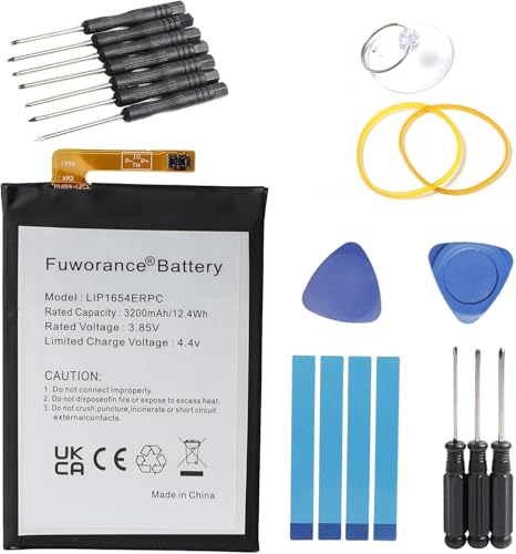 Fuworance 3300 mAh 3,85 V LIP1654ERPC Ersatzakku kompatibel mit Sony Xperia L2 TD-LTE, L3, XA2, H3123, H3133, H4113, SM12, SM32, 1309-2682, SNYSK84 Lithium-Polymer-Akku Fuworance 3300 mAh 3,85 V LIP1654ERPC Ersatzakku kompatibel mit Sony Xperia L2 TD-LTE, L3, XA2, H3123, H3133, H4113, SM12, SM32, 1309-2682, SNYSK84 Lithium-Polymer-Akku von Fuworance