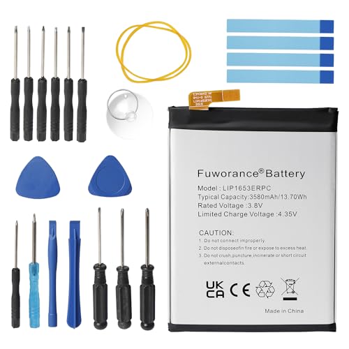 Fuworance 3580 mAh 3,8V LIP1653ERPC Akku kompatibel mit Sony Xperia XA1 Plus G3416, G3412, G3426, G3421, G3423, XA2 Ultra H4213, H4233, H3213, H3223 Smartphone Lithium Polymer 13,70 Wh Fuworance 3580 mAh 3,8V LIP1653ERPC Akku kompatibel mit Sony Xperia XA1 Plus G3416, G3412, G3426, G3421, G3423, XA2 Ultra H4213, H4233, H3213, H3223 Smartphone Lithium Polymer 13,70 Wh von Fuworance