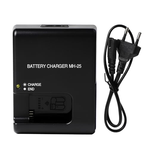 Fuworance MH-25 8,4 V 1,2 A Kamera-Ladegerät EN-EL15/EL15a/15b, kompatibel mit Nikon Z5 Z6 Z6II Z7 Z7II D850 D780 D750 D610 D600 D500 D7500 D810 D810 A D700 0 Schnellladegerät von Fuworance