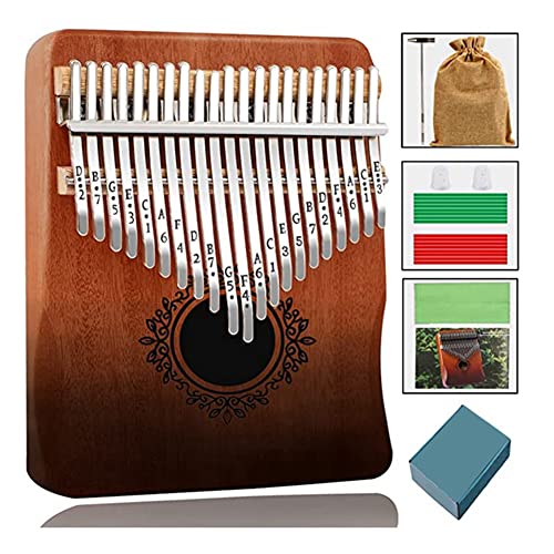 Fxndknjks Kalimba Daumenklavier Kalimba Daumenklavier Daumenklavier Tragbar für Erwachsene, Kinder und Anfänger von Fxndknjks