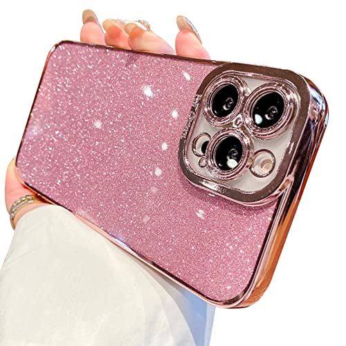 Fycyko Kompatibel mit iPhone 14 Pro Hülle Aesthetic Glitzer Handyhülle Silikon Kameraschutz Case Mode Cover TPU für Männer Frauen Mädchen Stoßfest Schutzhülle für iPhone 14 Pro-Rosa Fycyko Kompatibel mit iPhone 14 Pro Hülle Aesthetic Glitzer Handyhülle Silikon Kameraschutz Case Mode Cover TPU für Männer Frauen Mädchen Stoßfest Schutzhülle für iPhone 14 Pro-Rosa von Fycyko