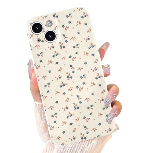 Fycyko Schutzhülle für iPhone 13, niedliches Blumenmuster, ästhetisches Design, Vintage, stoßfest, weich, schmal, TPU, modische Schutzhülle mit Blumenmuster Fycyko Schutzhülle für iPhone 13, niedliches Blumenmuster, ästhetisches Design, Vintage, stoßfest, weich, schmal, TPU, modische Schutzhülle mit Blumenmuster von Fycyko