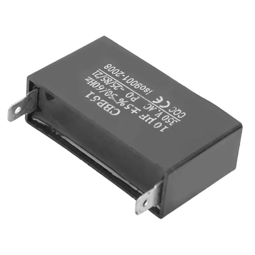 CBB61 -Kondensator Kunststoff -Lüftermotor Startkondensator AC350V 10UF 2 Pins Generator 50/60Hz CBB61 -Kondensator Kunststoff -Lüftermotor Startkondensator AC350V 10UF 2 Pins Generator 50/60Hz von Fydun