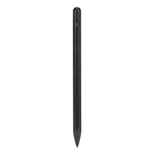 Für Pro 3 Stylus 4096 Druck Palm Rejection LED-Anzeige Aluminiumlegierung Smart Pen Für Tablet-Schreibsteuerung Silber, Professionelles Zubehör (Black) von Fydun