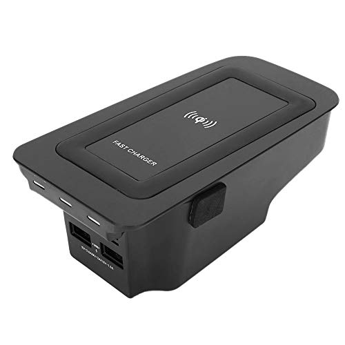 Fydun Autoladegerät Halterung Schnelles kabelloses Ladegerät Induktives Ladegerät 15W Wireless Charger Ladeplatte Induktion Passend für S60 / V60 / XC60 / S90 / V90 / XC90 von Fydun