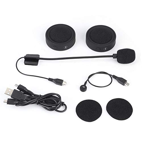 Fydun BT17 Bluetooth Helm Kopfhörer Freisprech-Headset für Stereomusik-Motorradfahren von Fydun