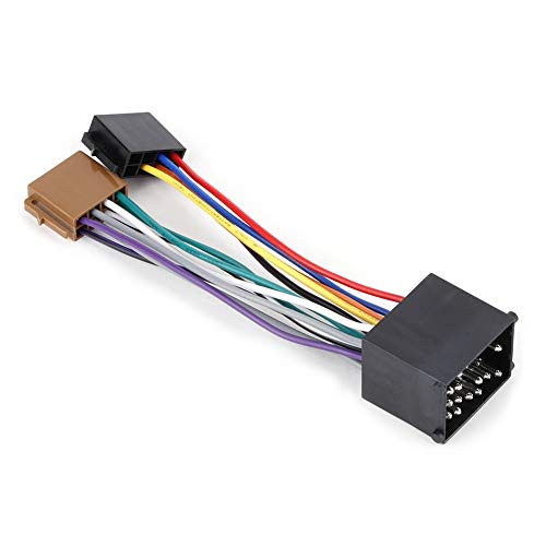 Hlyjoon Kabelbaum für Funkadapter - Langlebiger Autoradio-Adapter Stereo-Kabelbaum Standard-ISO-Stecker Passend für E36 E46 E39 Hlyjoon Kabelbaum für Funkadapter - Langlebiger Autoradio-Adapter Stereo-Kabelbaum Standard-ISO-Stecker Passend für E36 E46 E39 von Fydun