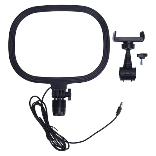 Hohe Helligkeit 9in Telefon Fill Light LED für Live -Streaming -Video -Selfie -Fotografie von Fydun