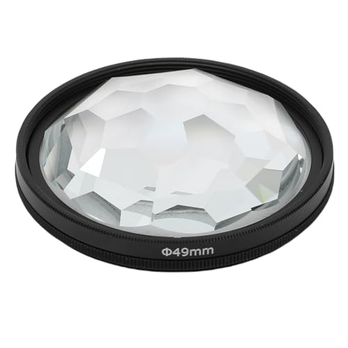 Kamera Kaleidoskopfilter Hohe Transmission Optische Glaslinseneffekte Verbessern Sie die Fotografie für DSLR Spiegelloses Smartphone (49 mm) von Fydun
