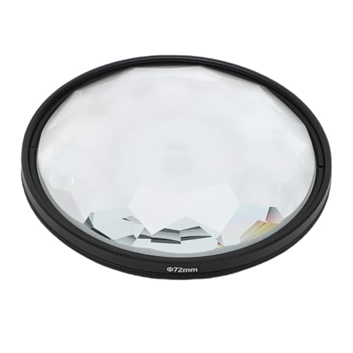 Kamera Kaleidoskopfilter Hohe Transmission Optische Glaslinseneffekte Verbessern Sie die Fotografie für DSLR Spiegelloses Smartphone (72 mm) von Fydun