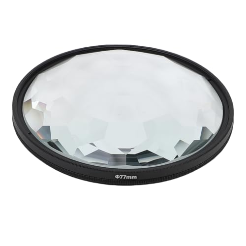 Kamera Kaleidoskopfilter Hohe Transmission Optische Glaslinseneffekte Verbessern Sie die Fotografie für DSLR Spiegelloses Smartphone (77 mm) von Fydun