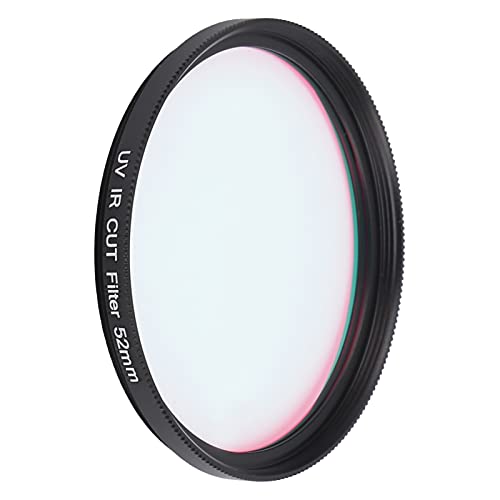 Kameraobjektivfilter, Optisches Glas, UV-IR-Sperrfilter, Infrarot-Durchgangsfilter, für DSLR-Kamera 67 Mm (52mm) von Fydun