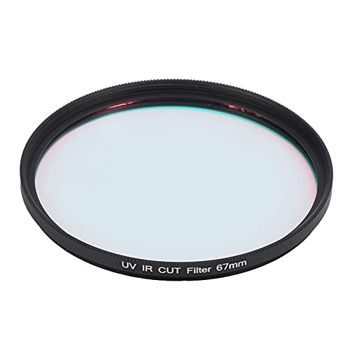 Kameraobjektivfilter, Optisches Glas, UV-IR-Sperrfilter, Infrarot-Durchgangsfilter, für DSLR-Kamera 67 Mm (67mm) von Fydun