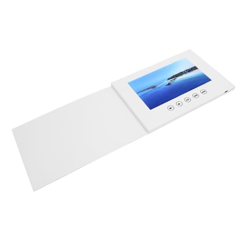 LCD -Bildschirm Video Grußkarte 720p HD Video -Wiedergabe für Hochzeit Weihnachten DIY (7inch) von Fydun