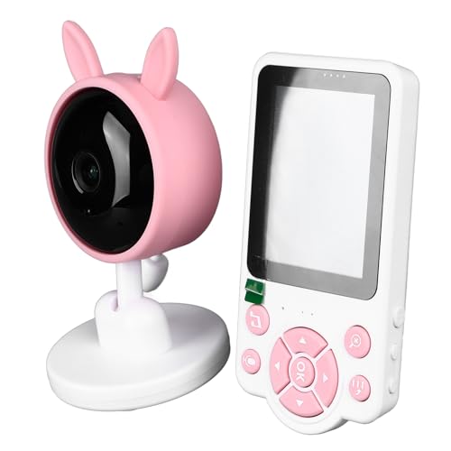 Video-Babyphone, 2,8-Zoll-Infrarot-Nachtsicht-360°-Kamera für das Kinderzimmer zu Hause von Fydun
