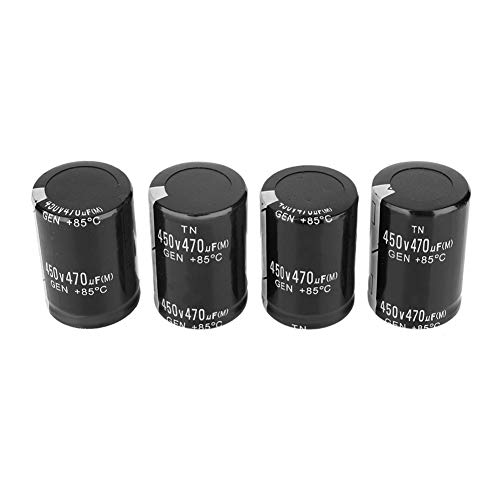 4x 470 & mgr; F-450V Kondensatoren, 4pcs 35 X 50 Mm Aluminium Hochfrequenzelektrolytische Kondensator für TV, LCD-Monitor, Kühlschrank, Leiterplatten, Wechsel von Fyearfly