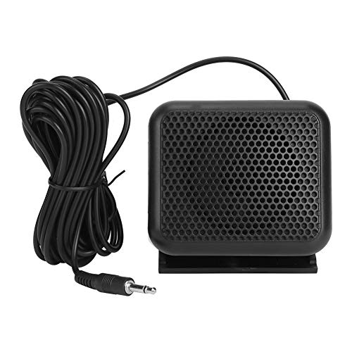 Autoradio Externer Lautsprecher NSP-100, Externer Lautsprecher Mini NSP-100 Zweiwegeradio CB Autoradio Passend für FT-847 FT-920 FT-950 FT-2000 von Fyearfly