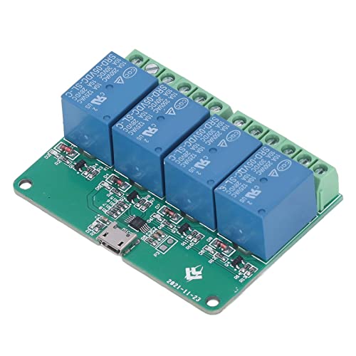 4-Kanal-Relaismodul, 5-V-Relais-Controller-Modul Für HID Drive Free USB Expansion Board PC Intelligent Control Switch 4-Kanal-Relaismodul, 5-V-Relais-Controller-Modul Für HID Drive Free USB Expansion Board PC Intelligent Control Switch von Fyearfly